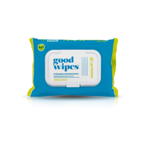 Goodwipes Flushable & Plant-Based Wipes with Botanicals